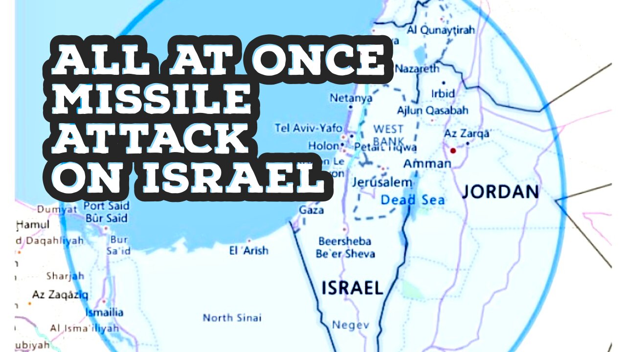 A Comprehensive Missile Attack On Israel