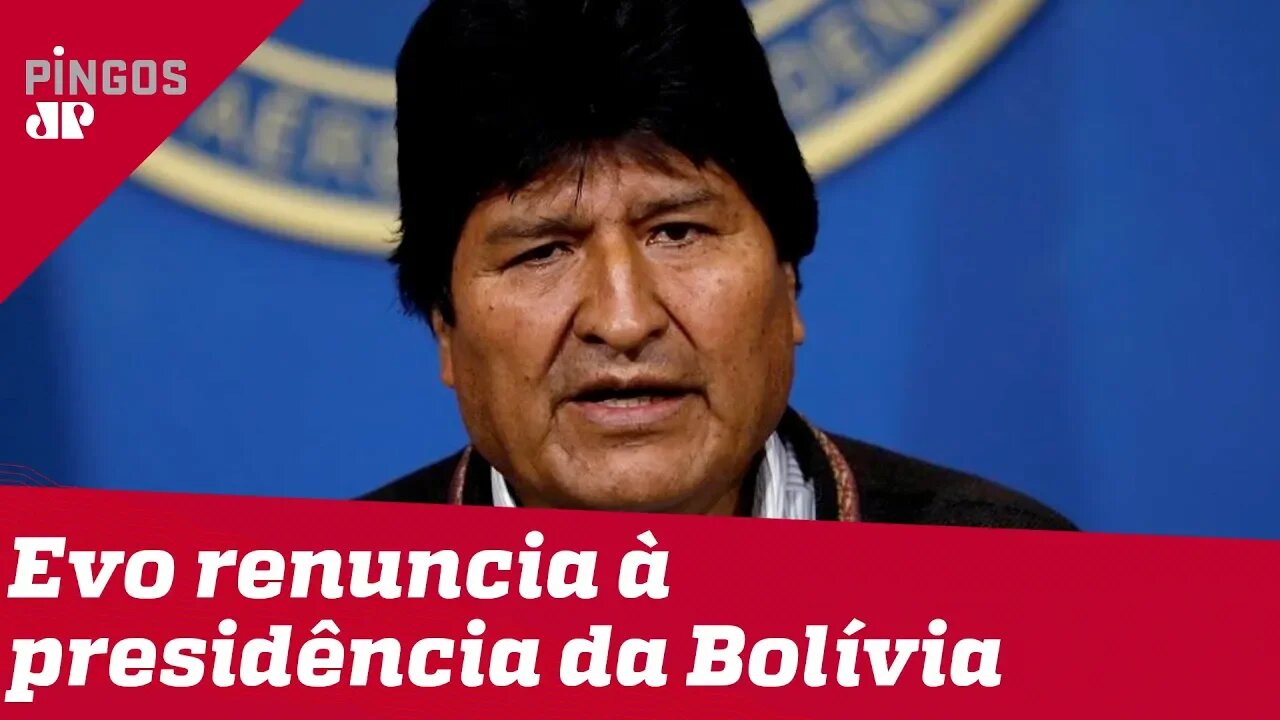 Caos na Bolívia é culpa de Evo Morales