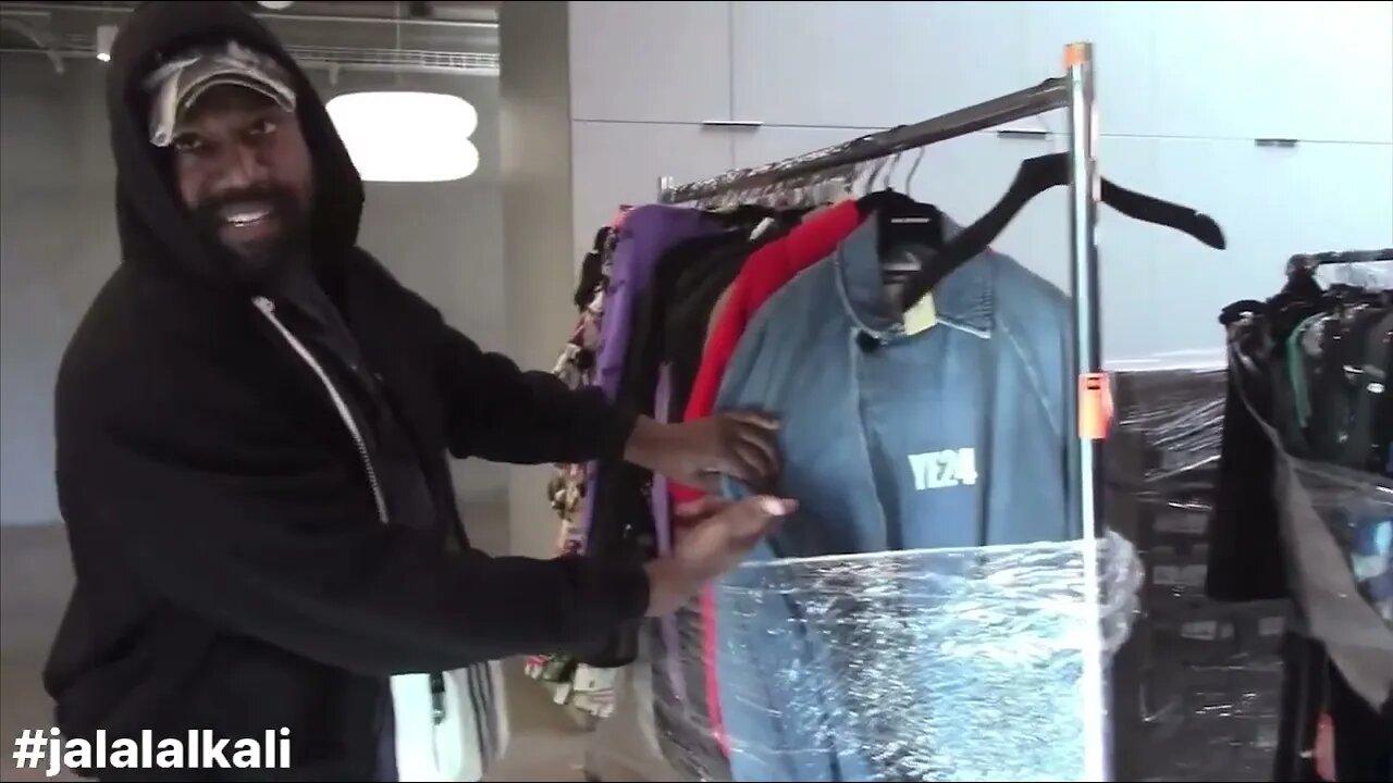 #kanyewest bought #balenciaga pieces to make his #ye24 campaign merch
