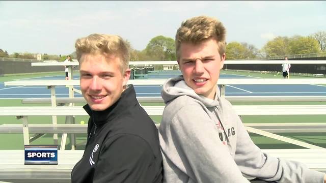 'Twintuition' takes over Cedarburg tennis courts