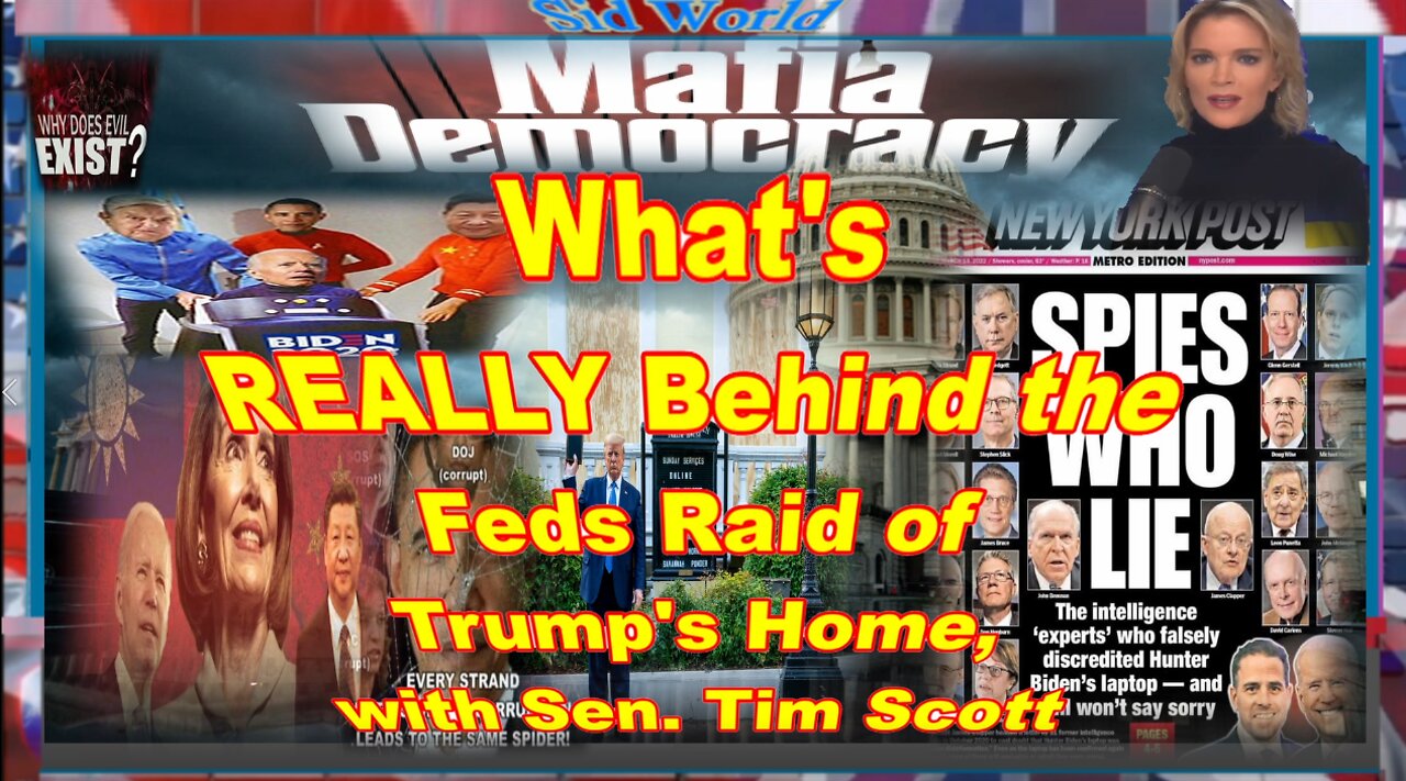 What's REALLY Behind the Feds Raid of Trump's Home, with Sen. Tim Scott