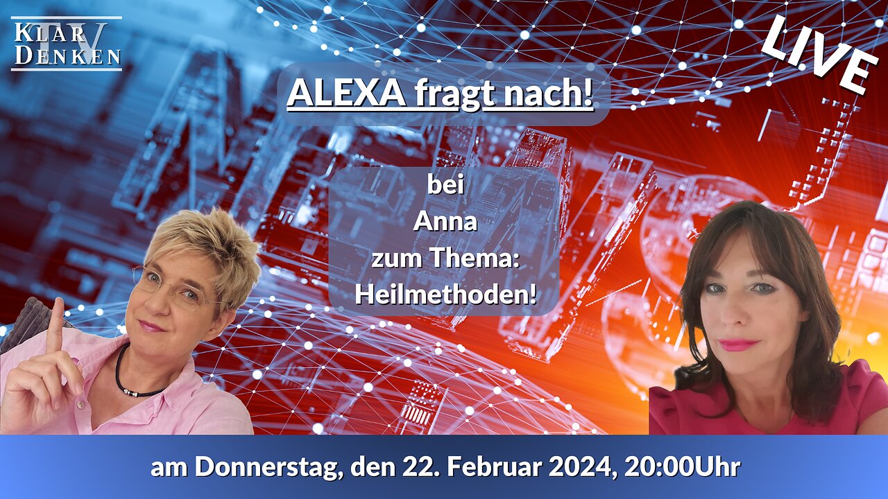 🔴💥LIVE - "Alexa fragt nach!" bei Anna