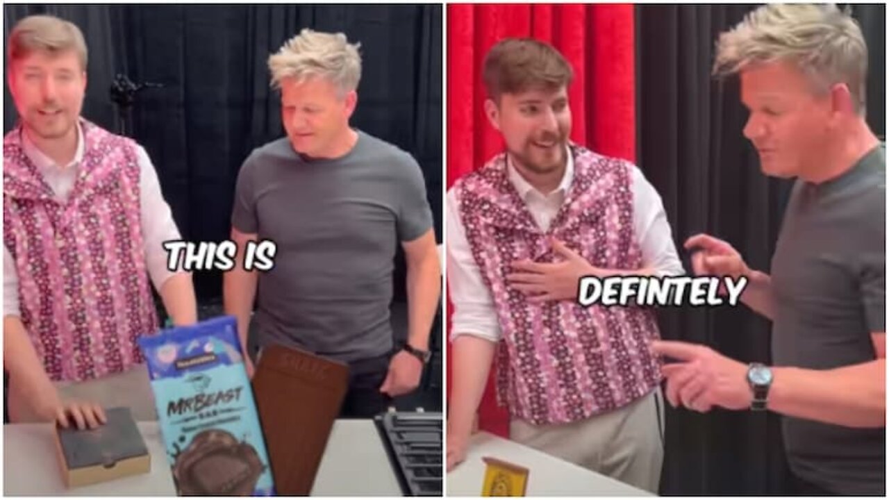 Gordon Ramsay Tries Most Expensive Chocolate Bar