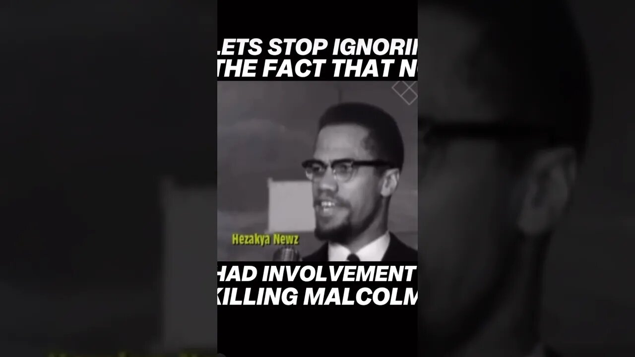 Never Forget. The Great Malcolm X Was Killed By The Very Men Who Use Him To Reach Black People Today