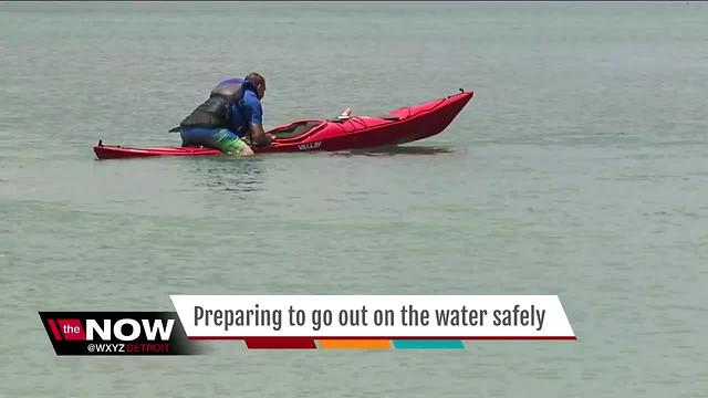 Crews continue search for metro Detroit kayaker missing in Lake Huron