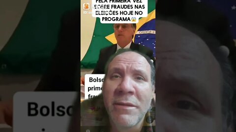 Bolsonaro falou dos resultados das eleições e do povo nas ruas