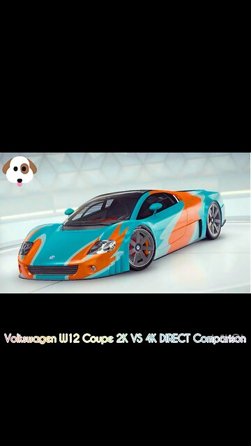Volkswagen W12 Coupe 2K VS 4K | Side by Side Direct Comparison