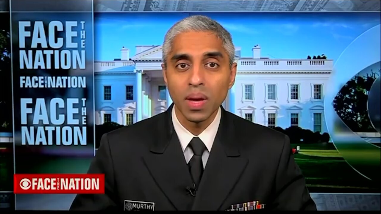 Surgeon General Dr. Vivek Murthy says you must listen to him or die