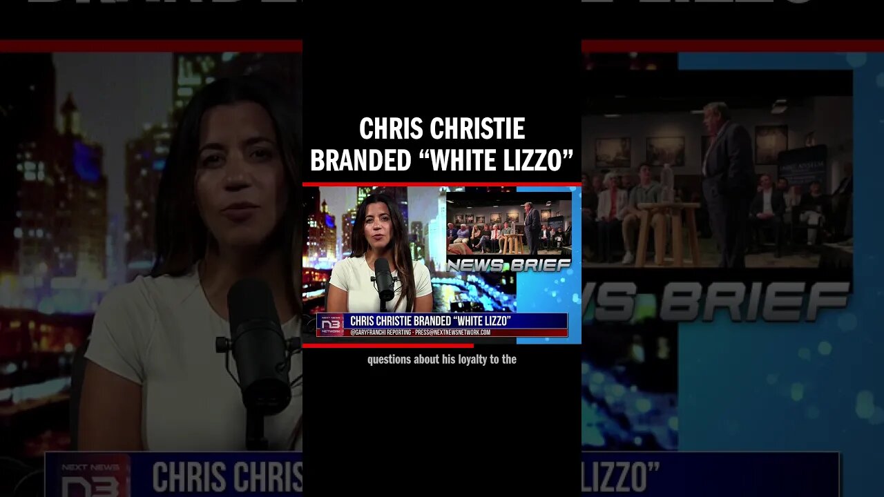 Chris Christie Branded “White Lizzo”