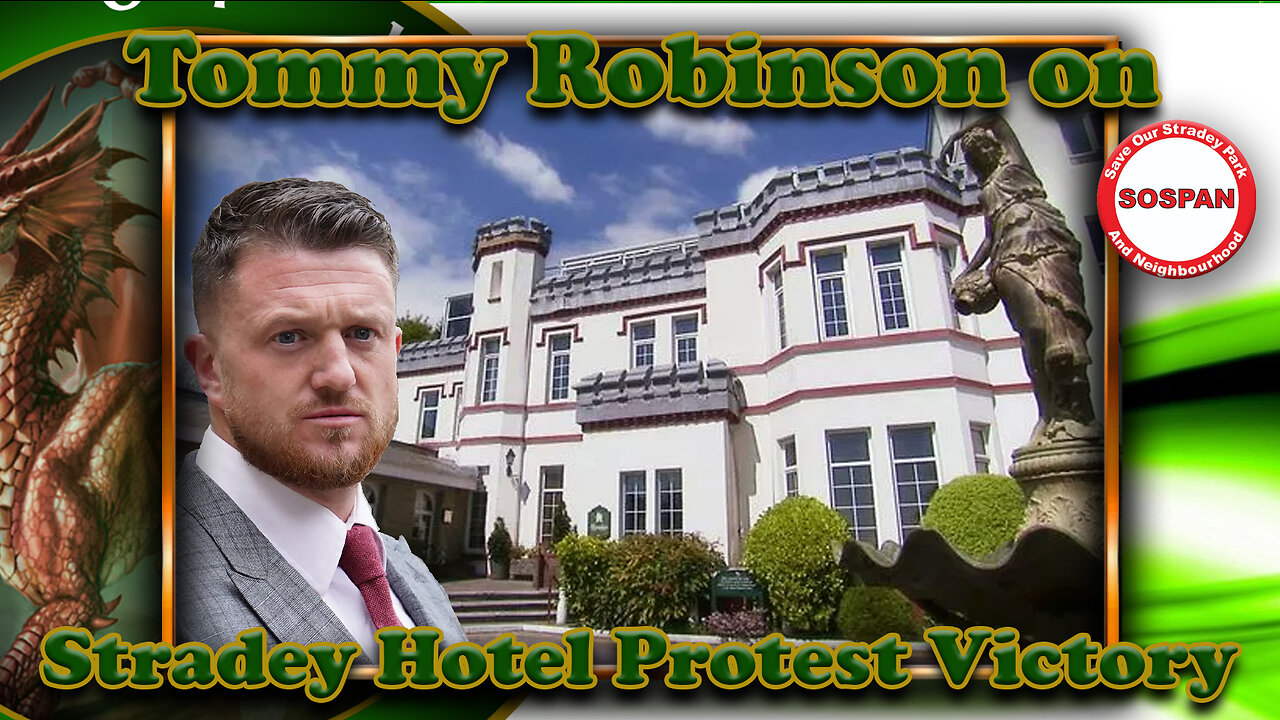 Tommy Robinson on the Stradey Hotel Protest Victory