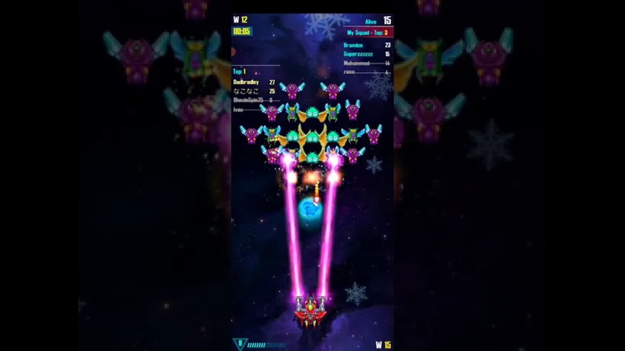 GALAXY ATTACK ALIEN SHOOTER - PVP SURVIVAL SQUAD 1 VS 100 (1 JAN 2022)