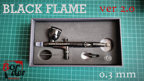 Border Model Black Flame Ver. 2.0 Dual-Action Airbrush Review