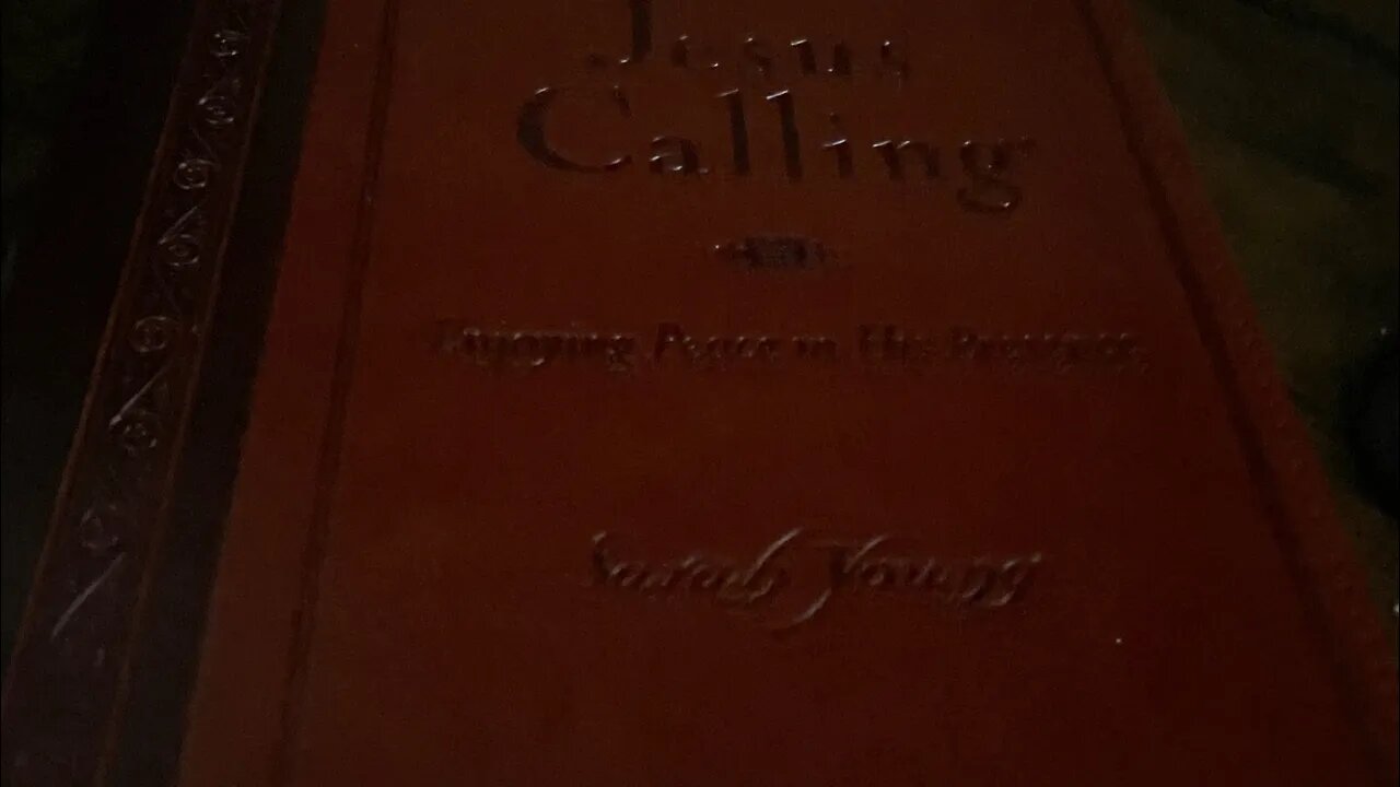 May 24th| Jesus calling daily devotions.