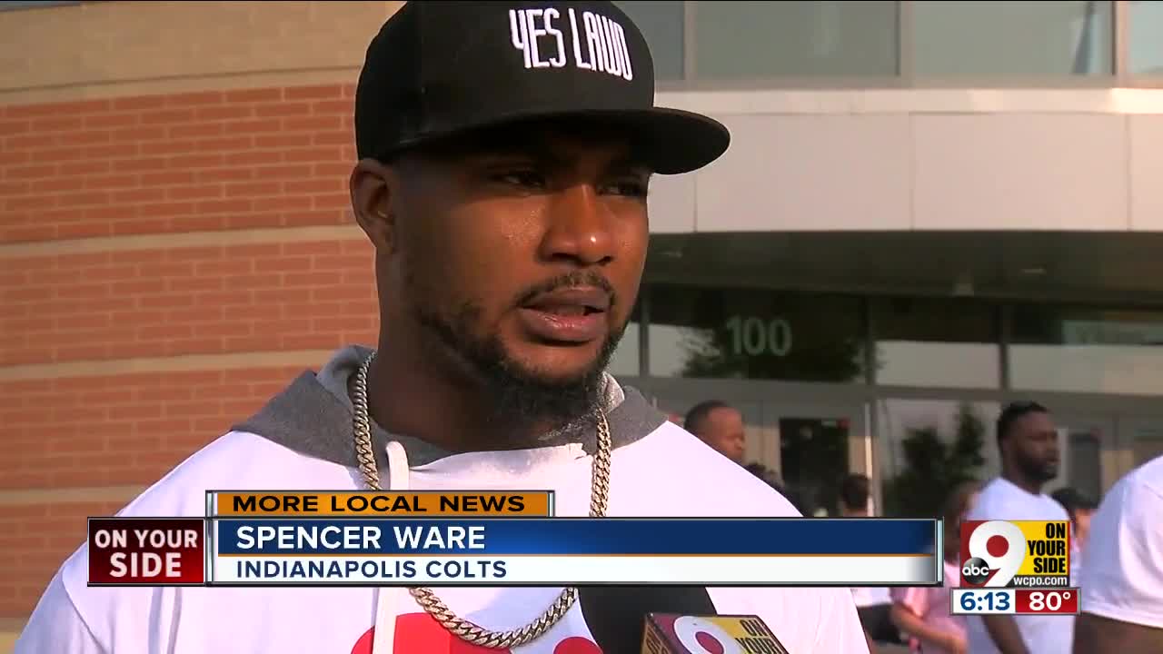 NFL star comes home to give back to Cincinnati