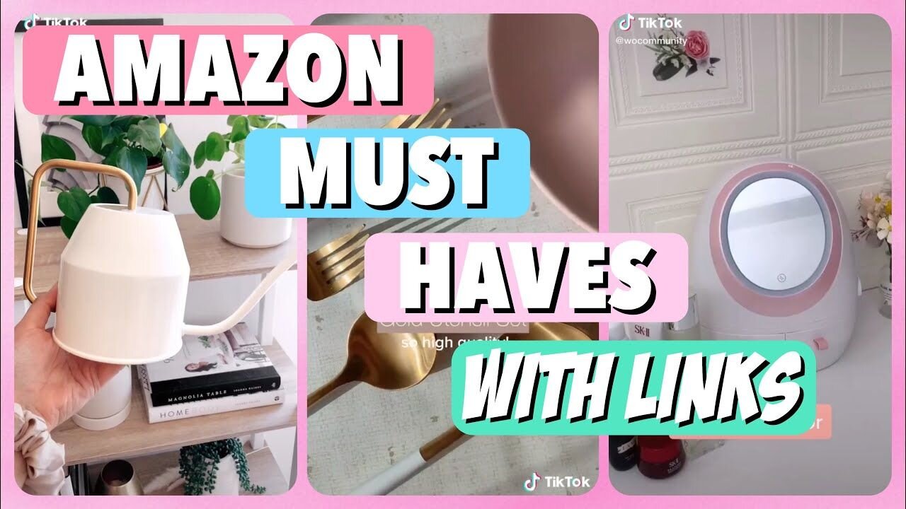 TikTok Amazon Must Haves! *home edition* + Favorites w/ links!