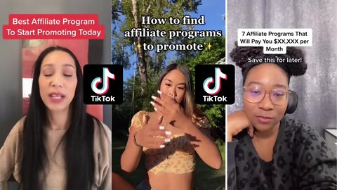 TikTok compilation best affiliate programs