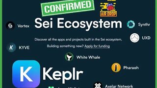 SEI ECOSYSTEM POTENTIAL AIRDROP THIS ONE NEEDS A KEPLR WALLET