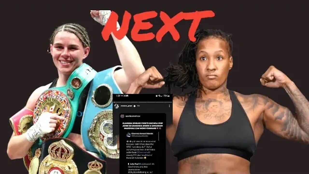 GREAT NEWS: SHADASIA GREEN VS SAVANNAH MARSHALL is happening NEXT in the UK for UNDISPUTED at 168