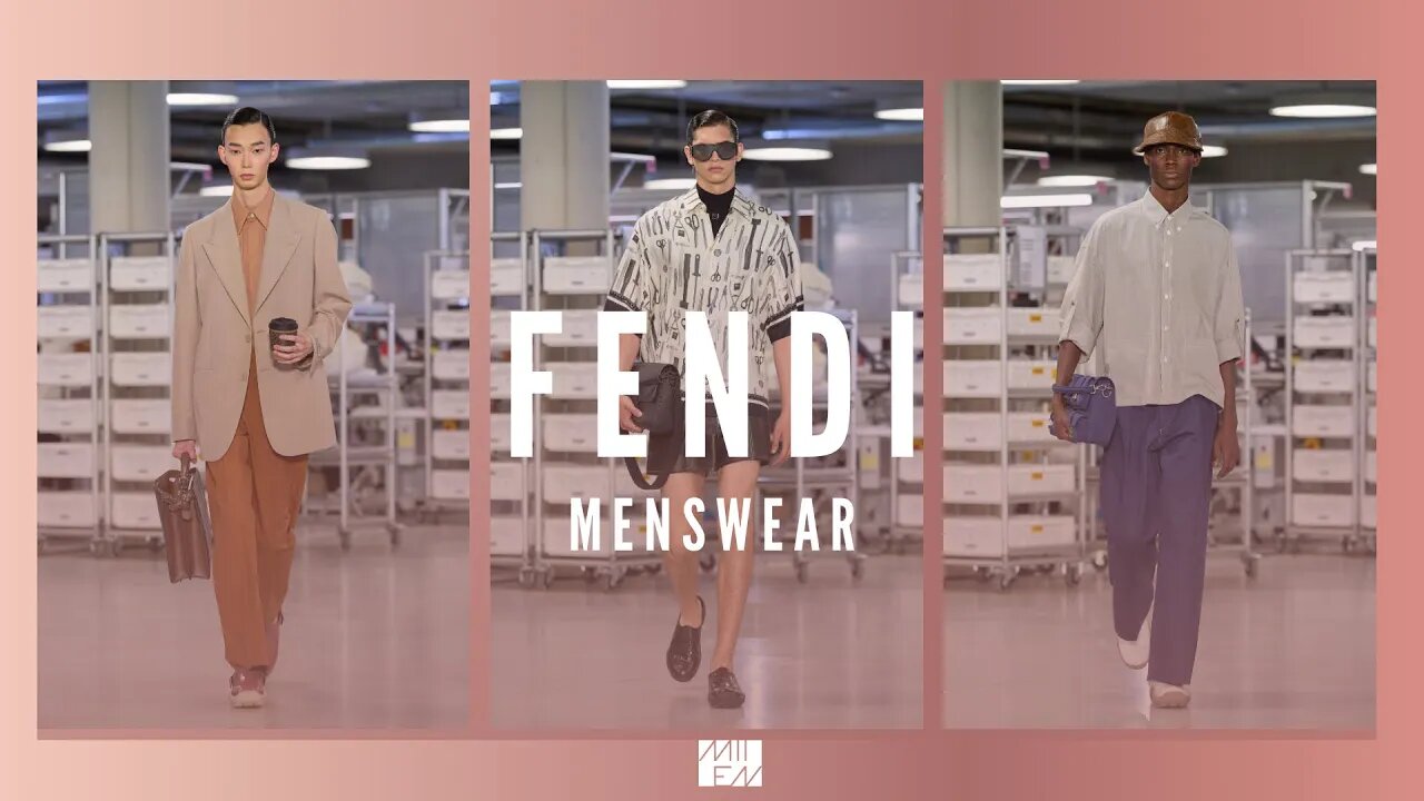 FENDI MEN Menswear Spring Summer 2024 | Your Personal Style Destination, MIIEN