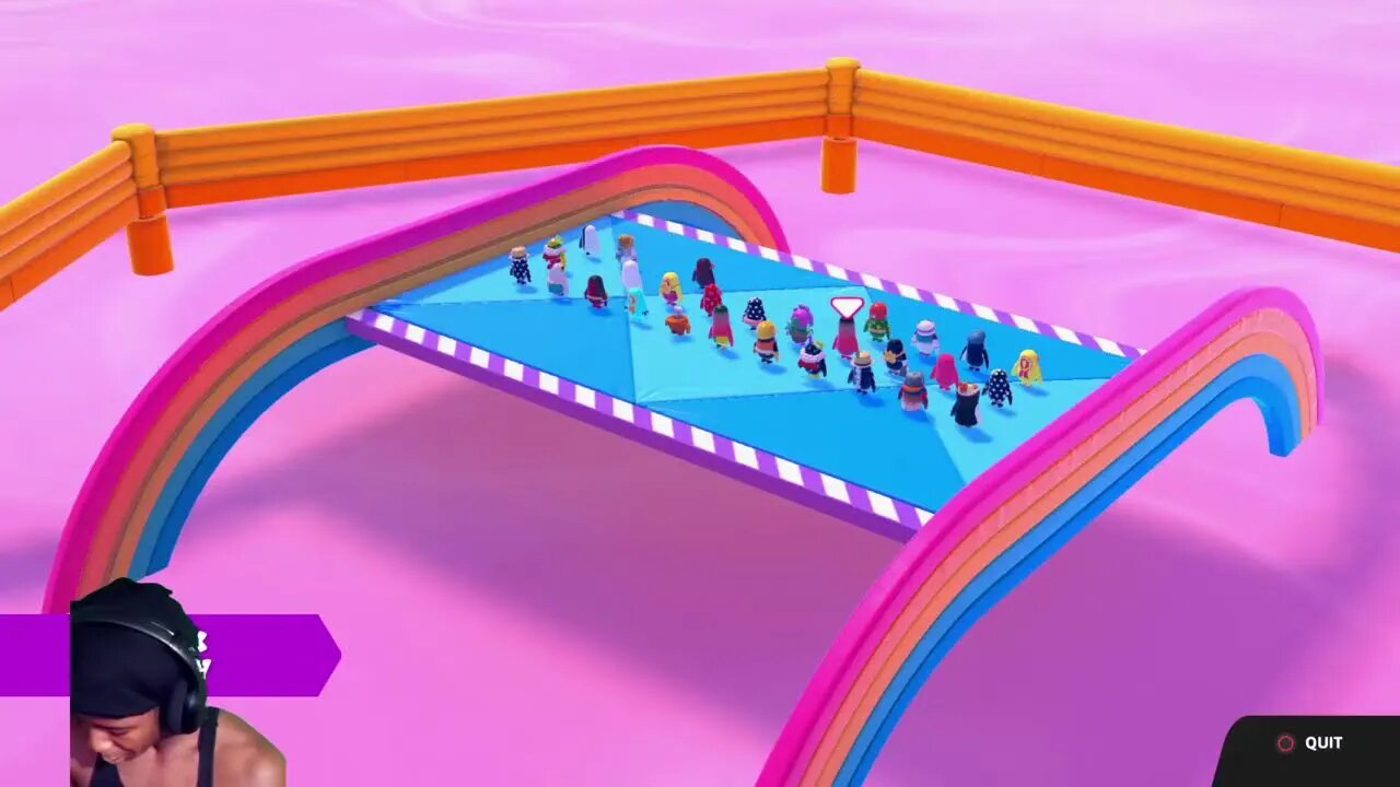 Chilling Just Playing Fall Guys