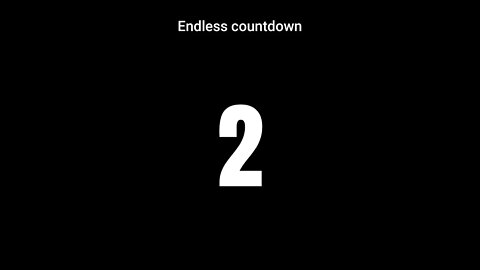 Endless countdown #shorts #shortvideo