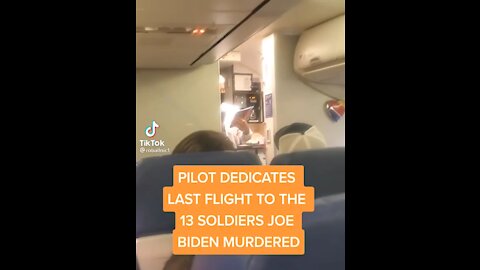 SOUTH WEST PILOT DEDICATES FLIGHT