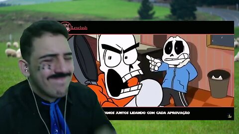 PASTOR REACT Rap do Sans (Undertale) MEGALOVANIA FLOW | LexClash