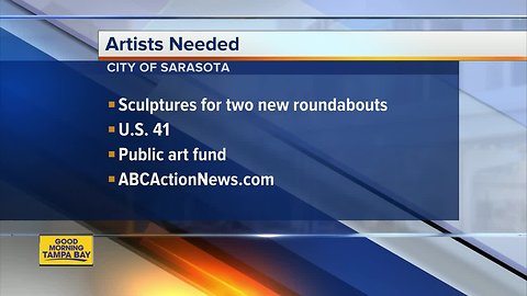 City of Sarasota to add sculptures to new roundabouts, calls for artists to submit their work