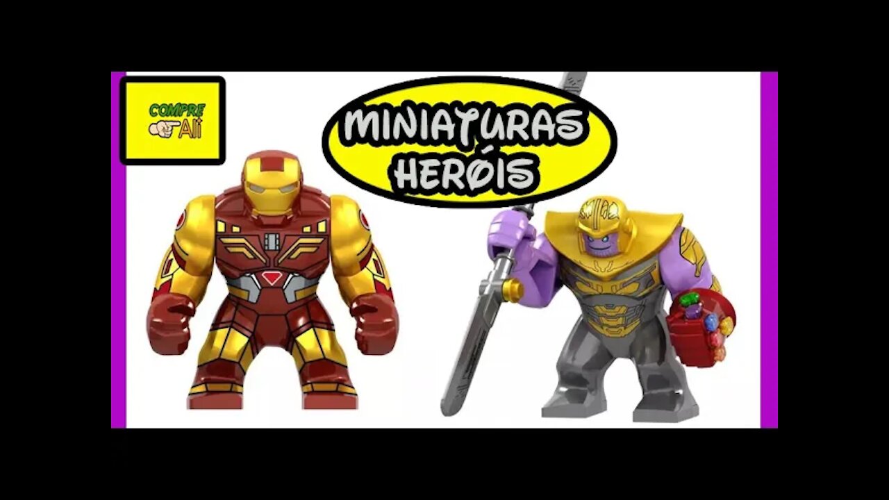 Miniaturas de Heróis | compre Ali