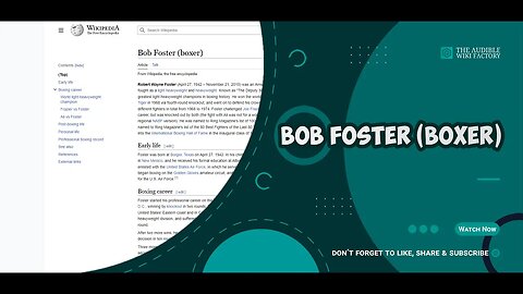 Robert Wayne Foster was an American professional boxer who fought as a light heavyweight and