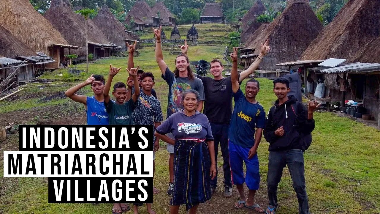 LIFE in a TRADITIONAL INDONESIAN VILLAGE | Flores | Ngada Culture and Matriarchy