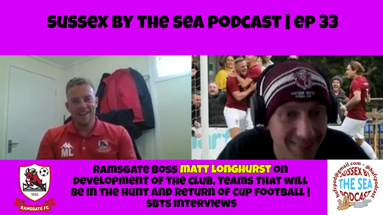 SUSSEX BY THE SEA Podcast EP33 Matt Longhurst interview