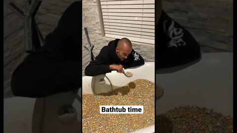 Tub full of lucky charms