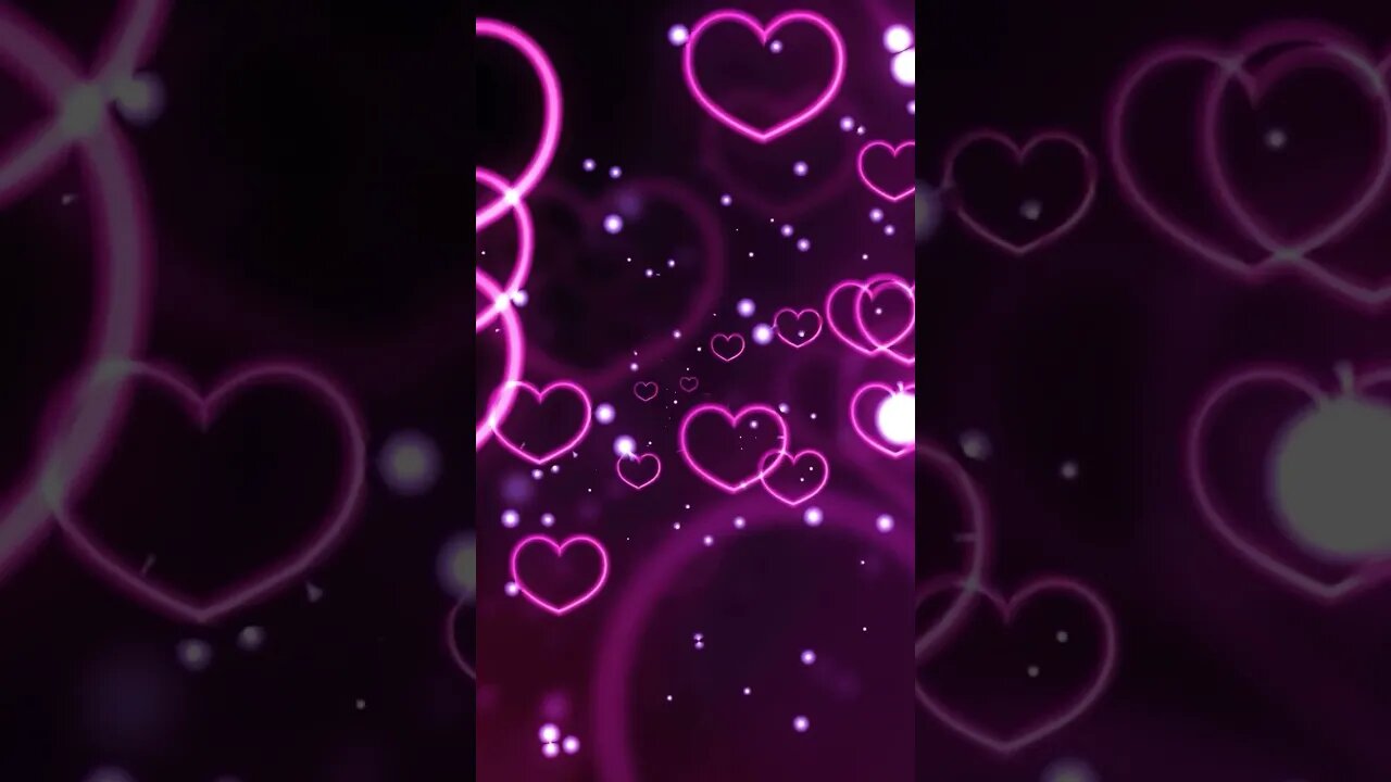 #love #hearts #purple #valentine #bubbles - Flamingo