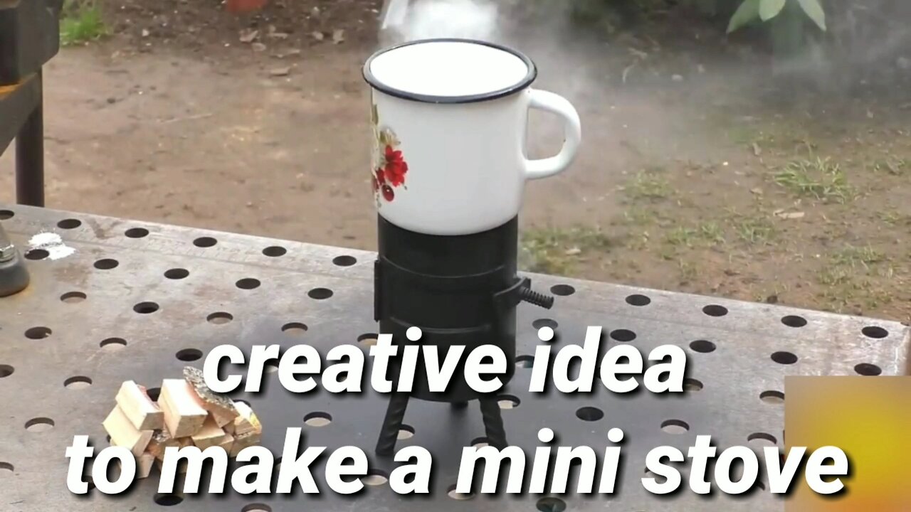 Creative Idea to Make a Mini Stove