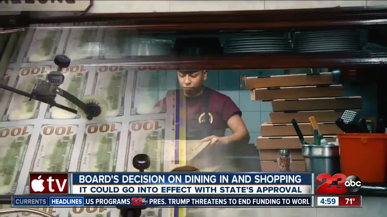 Dine-in restaurants and in-store shopping at retailers may resume in Kern County