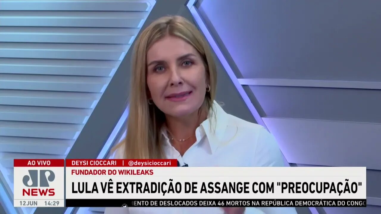 Lula vê extradição de fundador do WikiLeaks com preocupação I LINHA DE FRENTE