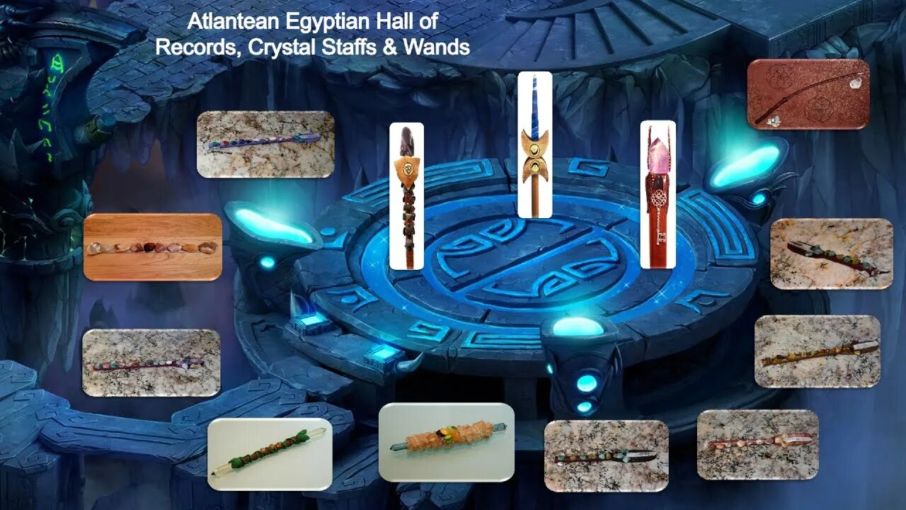 Ascension in Atlantean Egyptian Hall of Records, Giza Pyramids, Sphinx, Guardians of Crystals