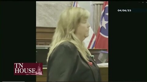 Footage from the March 30 protest on the floor of the House of Representatives in Tennessee.