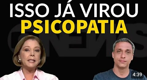 Psychopaths - Journalist from GLoboLixo shows how sick journalism is in Brazil