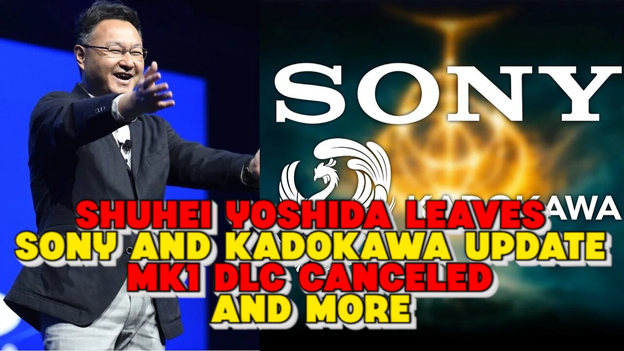 Shuhei Yoshida Leaves Playstation, Sony and Kadokawa Update, MK1 DLC Canceled and More