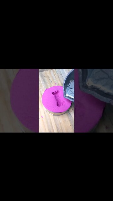 Sand Casting Metal Industries #shorts #shortsfeed #kineticsand