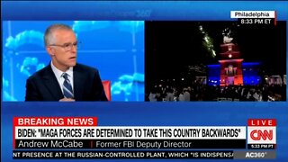 Disgraced FBI Agent McCabe: Biden Didn't Go Far Enough In Threatening MAGA