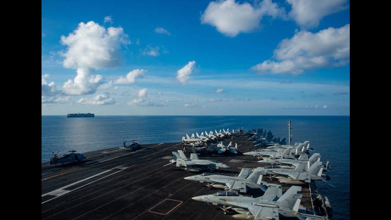 Carrier Reagan back in South China Sea following Afghanistan withdrawal