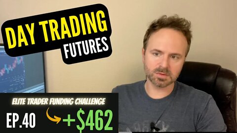 WATCH ME TRADE | +$462 WIN | Day Trading Futures Nasdaq Stocks Commodities Crypto #getmetrading