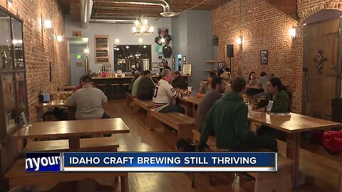 Idaho's craft beer business is still thriving with two new breweries arriving in Nampa