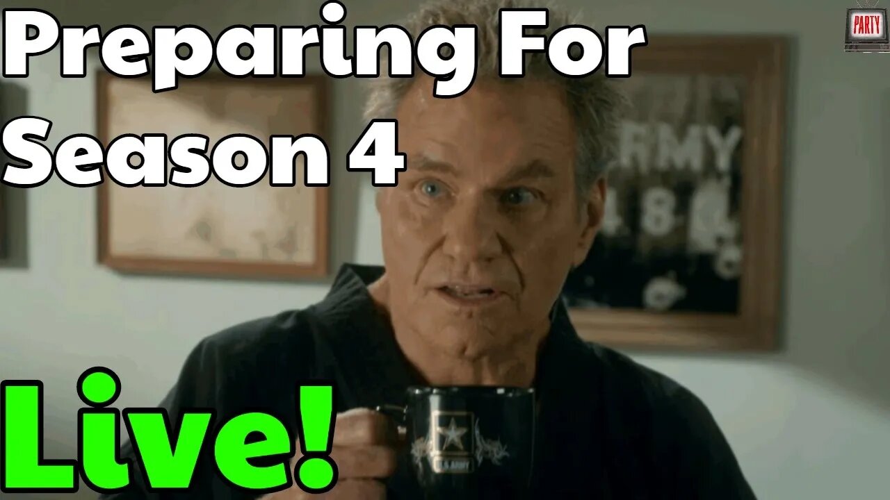 Preparing For Cobra Kai Season 4 - Live!
