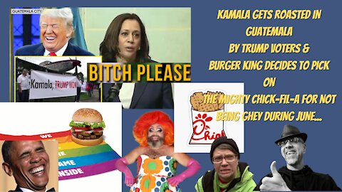 WHAT'S NEXT...KAMALA GETS TRASHED & BK SUCKS ON SKITTLES...