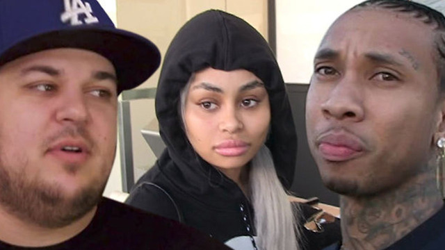 Rob Kardashian and Tyga TEAMING UP Against Blac Chyna For Custody Of Children!