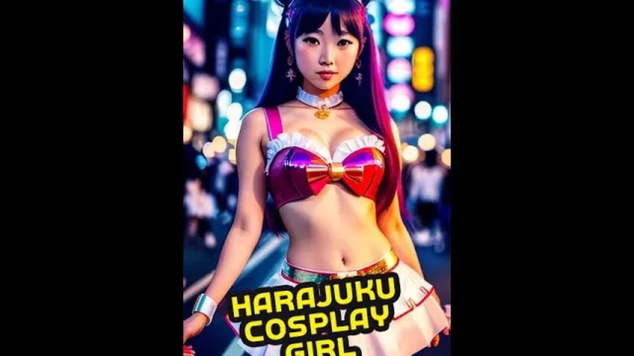 HARAJUKU COSPLAY GIRL, ( AI ART, AI GENERATORS ) @MIX_IMAGI